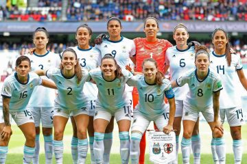 Selección argentina de fútbol femenino: Un punto que se festeja