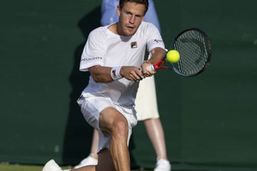 Diego Schwartzman en Wimbledon