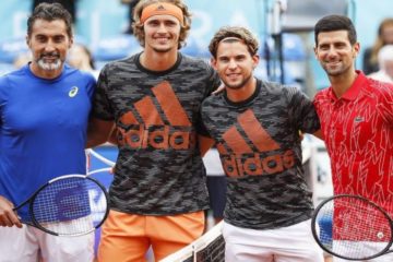 Ola de contagios en el tenis