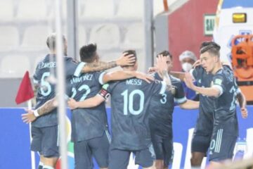 Argentina derrotó a Perú y ya piensa en el 2021
