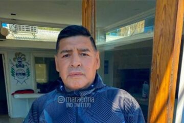 Maradona fue internado por un cuadro de deshidratación
