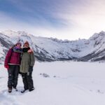 Laguna Esmeralda blanca y radiante