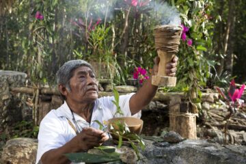 Dia de muertos en el Caribe Mexicano
